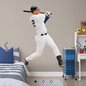 FATHEAD Derek Jeter Life-Size Removable Wall Decal